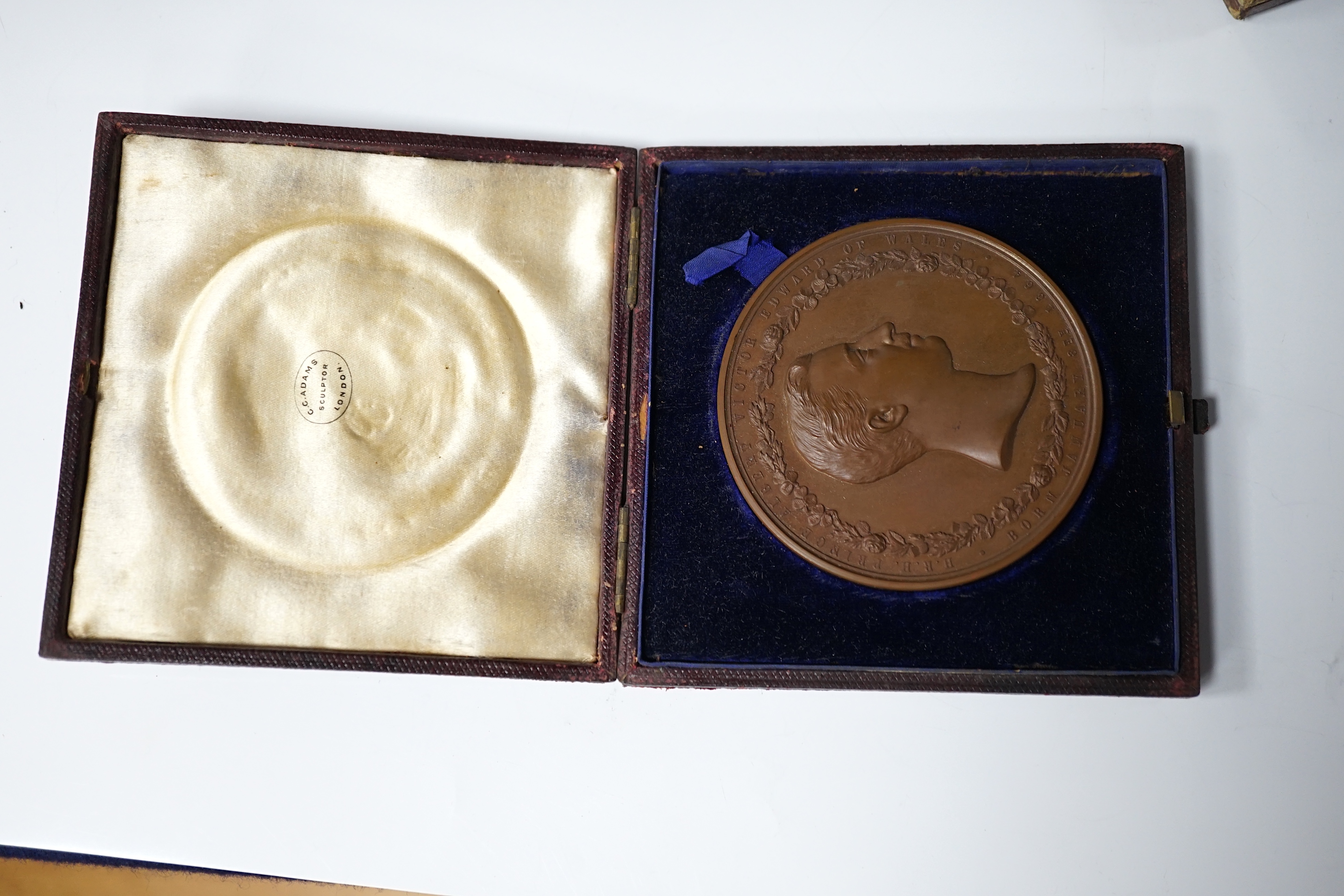 Four large Victorian commemorative bronze medals